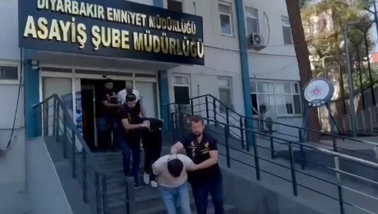 Diyarbakır’da Hırsız, Gasp ve Kurşunlama Suçlarına Karışan 8 Şahıs Tutuklandı