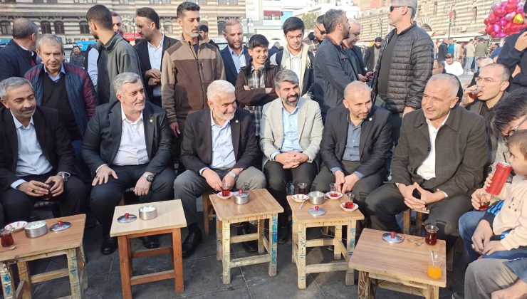 Yapıcıoğlu Diyarbakır’da Vatandaşlarla Buluştu