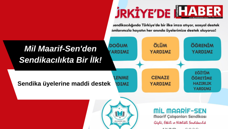Mil Maarif-Sen’den Sendikacılıkta Bir İlk!