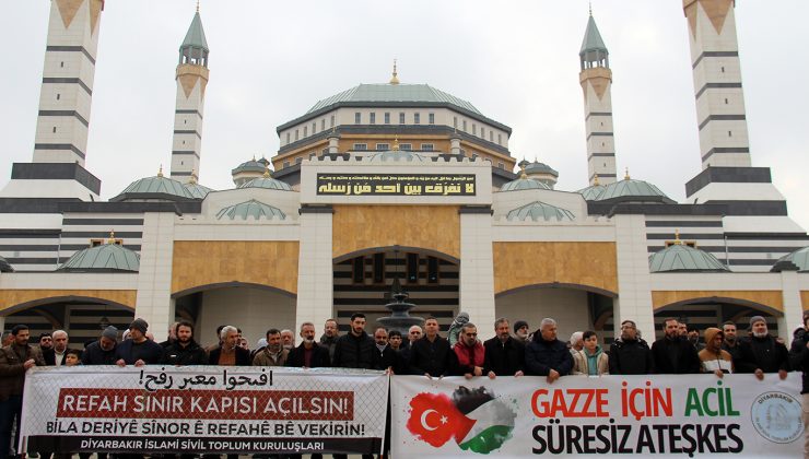 Diyarbakır İslami STK’lar: Gazze’deki Katliama Karşı Kardeşlerimizin Yanındayız