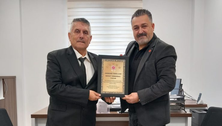 Sedat Erdoğdu’ya Yeşilçam Medya’dan Ödül