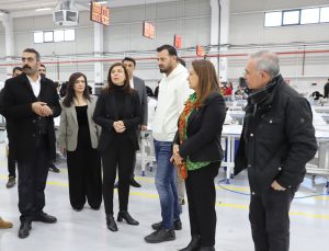 Eş Başkanlar Tekstil OSB’de İşçileri Ziyaret Etti