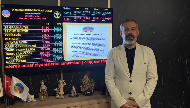 Altın Fiyatlarında Yükseliş Sürüyor! DİKO Başkanı Yüksel’den Uyarı