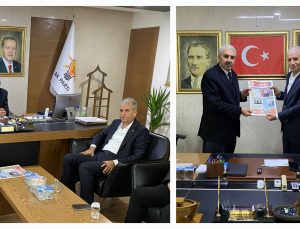 Senai Ergünöz’den Ömer İler’e Ziyaret