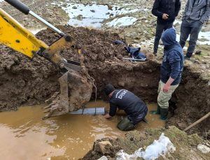 DİSKİ, Alatosun Mahallesi’nde Su Akışını Yeniden Sağladı