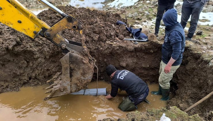 DİSKİ, Alatosun Mahallesi’nde Su Akışını Yeniden Sağladı