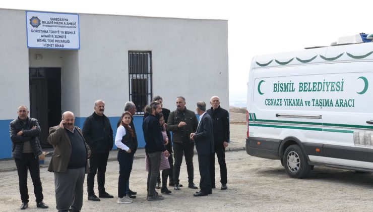 Bismil’de Gasilhane Hizmet Binası Açıldı