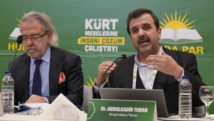 Dr. Turan: Kürt Meselesini PKK ile Çözmeye Çalışmak Dış Dayatmaya Boyun Eğmektir