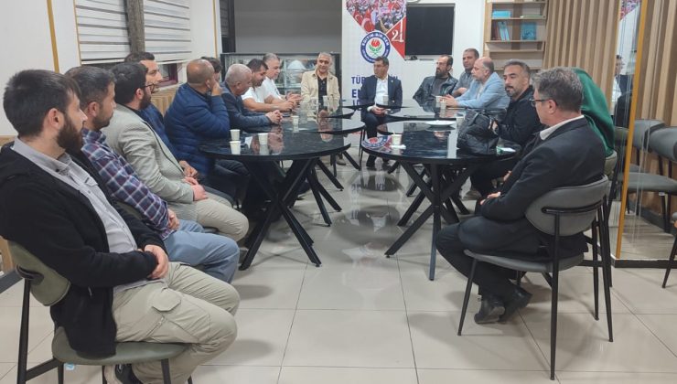 Eğitim Bir-Sen 2 No’lu Şube, Yerel Basın İle Bir Araya Geldi