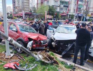 Diyarbakır’da Trafik Kazası: Bir Yaralı