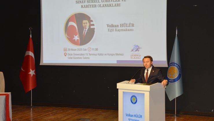 Kaymakamlık Mesleğine Giriş: “Sınav Süreci, Görevler ve Kariyer Olanakları” Konferansı Düzenlendi