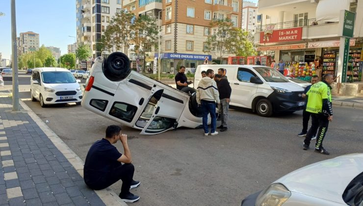 Diyarbakır’da Trafik Kazası: 2 Yaralı