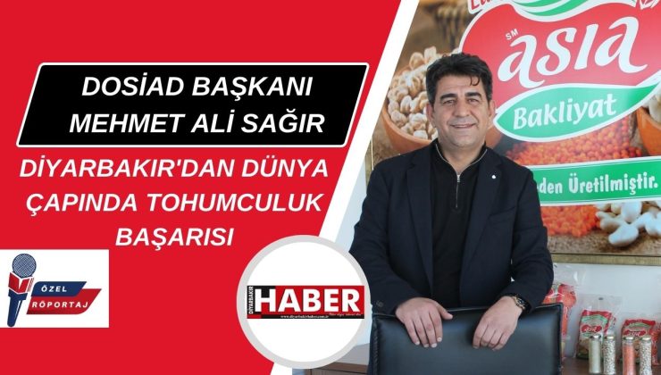DİYARBAKIR’DAN DÜNYA ÇAPINDA TOHUMCULUK BAŞARISI