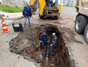 DİSKİ, Talaytepe Mahallesi’nde Günlük Bin 36 Metreküp Su Kaybını Engelledi