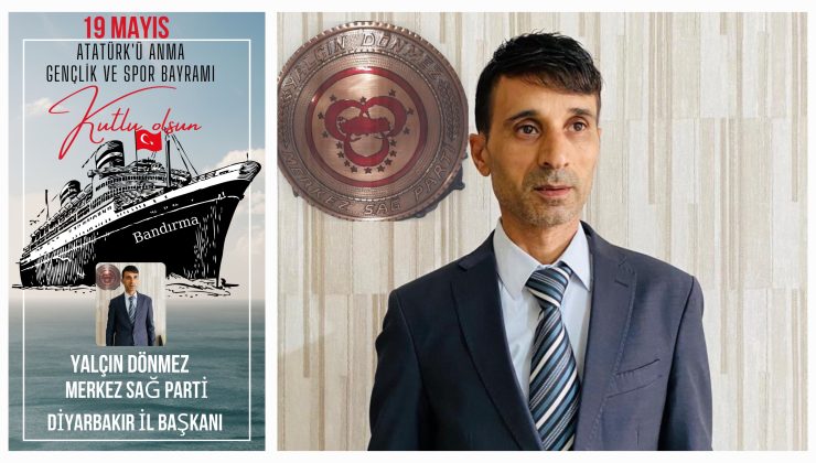 Başkan Yalçın Dönmez  19 Mayıs Atatürk’ü Anma, Gençlik ve Spor Bayramı Mesajı Paylaştı 