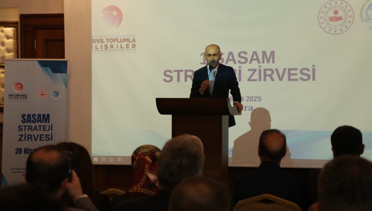(SASAM), İçişleri Bakanlığının desteğiyle 1. SASAM Strateji Zirvesi düzenledi