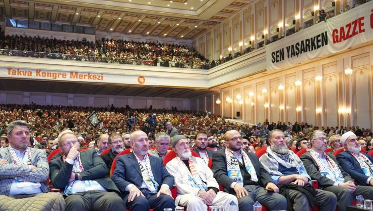 Ankara’da Büyük Gazze Konferansı Yoğun Katılımla Gerçekleşti