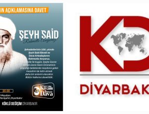 Diyarbakır’da “100 Yıllık Kıyam, Bitmeyen Dava” Şeyh Said Programına Davet