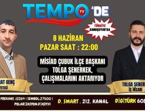 Tolga Şenerkek, Tempo’da Türkiye Konuşuyor Programında MİSİAD’daki Hedeflerini Anlattı