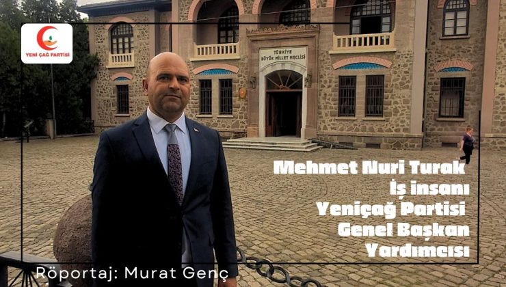 MEHMET NURİ TURAK BASIN MENSUPLARINA KONUŞTU