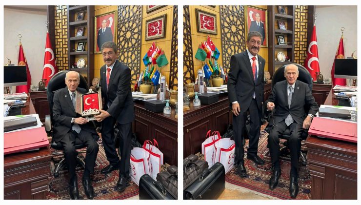 MİSİAD Genel Başkanı Feridun Öncel, MHP Lideri Devlet Bahçeli ile Bir Araya Geldi