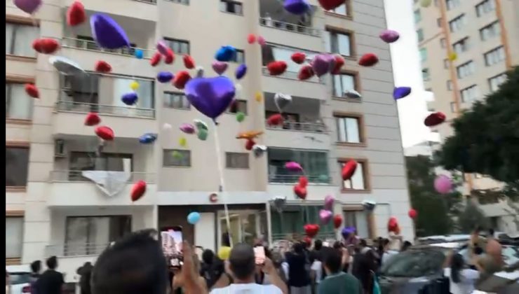 Lösemiyi Yenen 16 Yaşındaki Eflin’e Diyarbakır’dan Balonlarla Destek