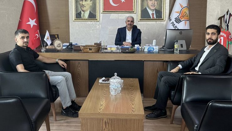Arslan’dan AK Parti Diyarbakır İl Başkanı Ömer İler’e Ziyaret