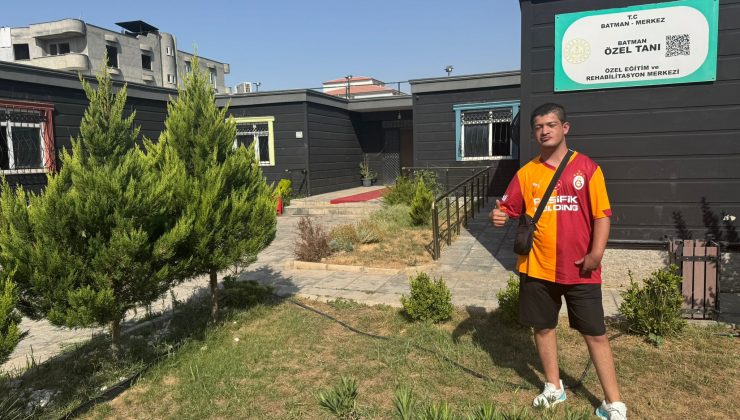 Batman’da Pozitif Enerjisiyle Tanınan Muhammed Kalkan Okula Başladı