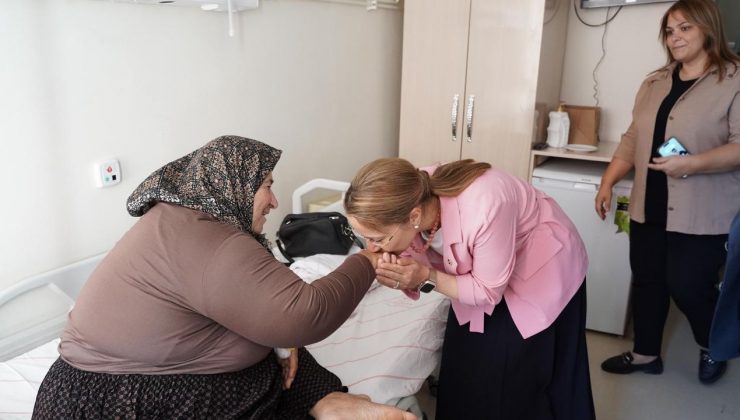 Milletvekili Derya Bakbak'tan 25 Aralık Devlet Hastanesine ziyaret