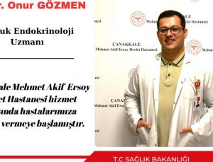 Çanakkale Devlet Hastanesi’nde Çocuk Endokrinoloji Kliniği açıldı