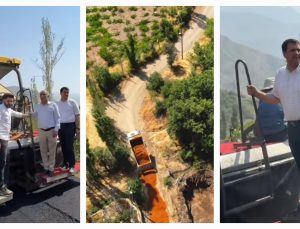 Şemdinli Beşevler Mahallesi’nde 50 Yıllık Altyapı Bekleyişi Asfalt Çalışmasıyla Sona Erdi