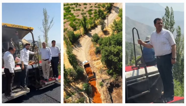 Şemdinli Beşevler Mahallesi’nde 50 Yıllık Altyapı Bekleyişi Asfalt Çalışmasıyla Sona Erdi