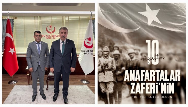 BBP Diyarbakır İl Başkanı Mehmet Çiçek’ten Anafartalar Zaferi Mesajı