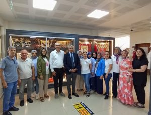 Kaymakam Ünal Coşkun'dan HEM’e ziyaret: “Çalışmalar göz dolduruyor”