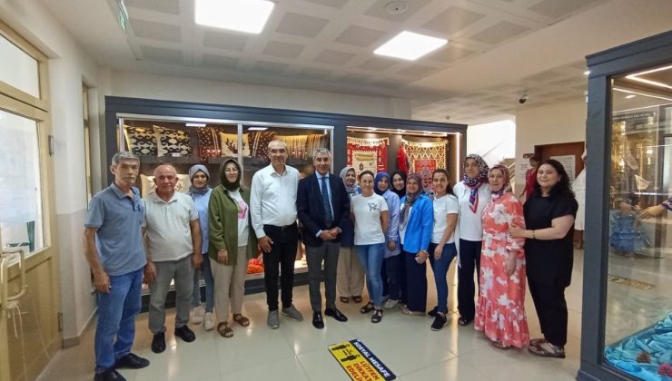 Kaymakam Ünal Coşkun'dan HEM’e ziyaret: “Çalışmalar göz dolduruyor”