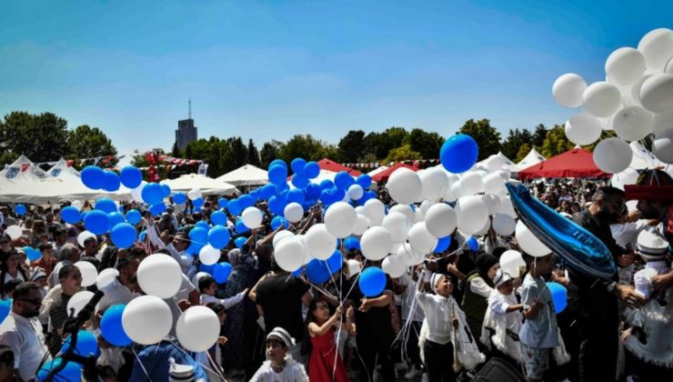Ankara Büyükşehir'den bin çocuk için sünnet şöleni