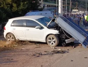 Amasya’da feci kaza: 2 ölü, 4 yaralı