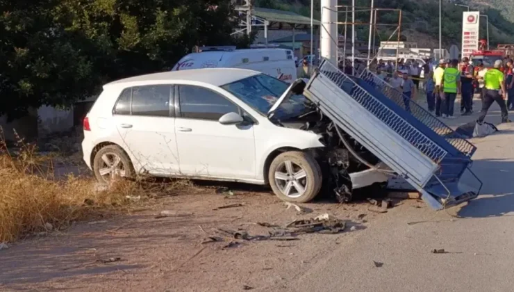 Amasya’da feci kaza: 2 ölü, 4 yaralı