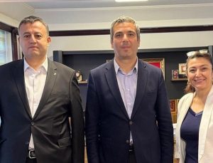 AK Parti Beypazarı İlçe Başkanı Etili’den Çevre, Şehircilik ve İklim Değişikliği İl Müdürü Arık’a ziyaret