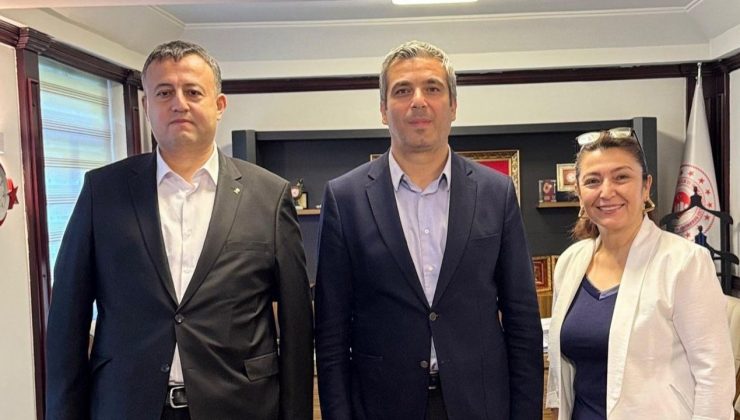 AK Parti Beypazarı İlçe Başkanı Etili’den Çevre, Şehircilik ve İklim Değişikliği İl Müdürü Arık’a ziyaret