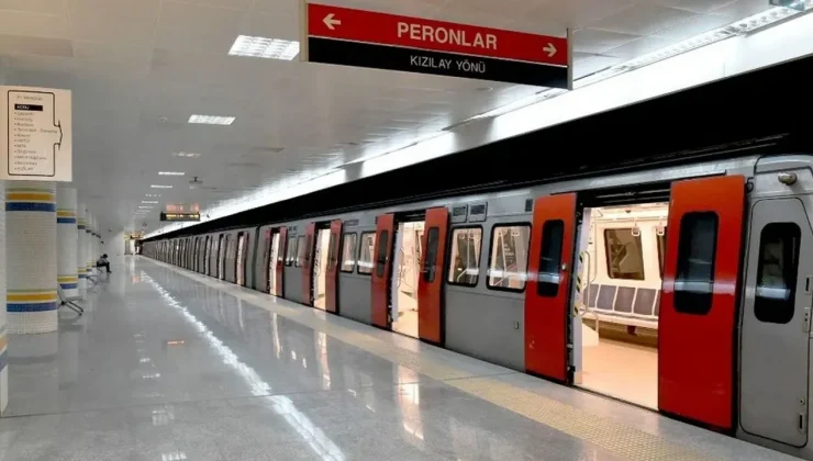 Ankara’da metroda geçici kapanma: İki istasyon hizmet dışı