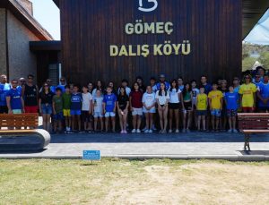 Denizli Büyükşehir’in deniz tatili çocukları sevindirdi