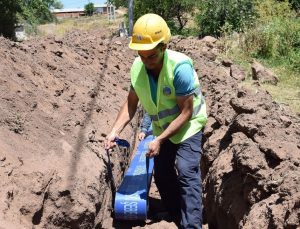 Başkan Akın’dan Kargın’a sağlıklı su yatırımı