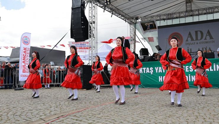 Bektaş Yayla Festivali muhteşem görüntülere sahne oldu