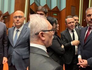 Dışişleri Bakanı Fidan gazetecilere bir araya geldi