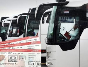 Otobüs biletleri uçak fiyatlarını geçti