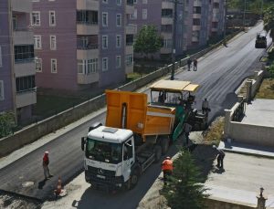 Fatsa'da Kutlukent Caddesi asfaltlandı