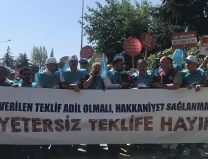 Sağlık-Sen’den hükümetin zam teklifine: Yetersiz teklife hayır!