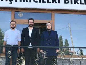 Kars Tarım ve Kırsal Kalkınma İl Koordinatörü Meryem Yıldırım’dan birlik başkanına ziyaret