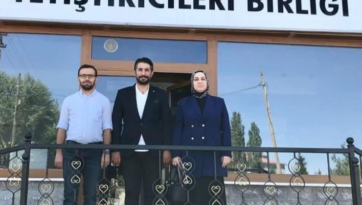 Kars Tarım ve Kırsal Kalkınma İl Koordinatörü Meryem Yıldırım’dan birlik başkanına ziyaret